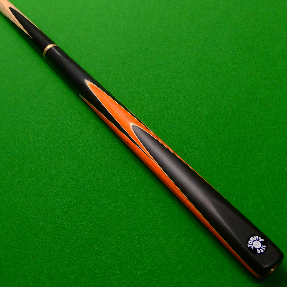 3/4 Orange Sniper hand spliced pool cue