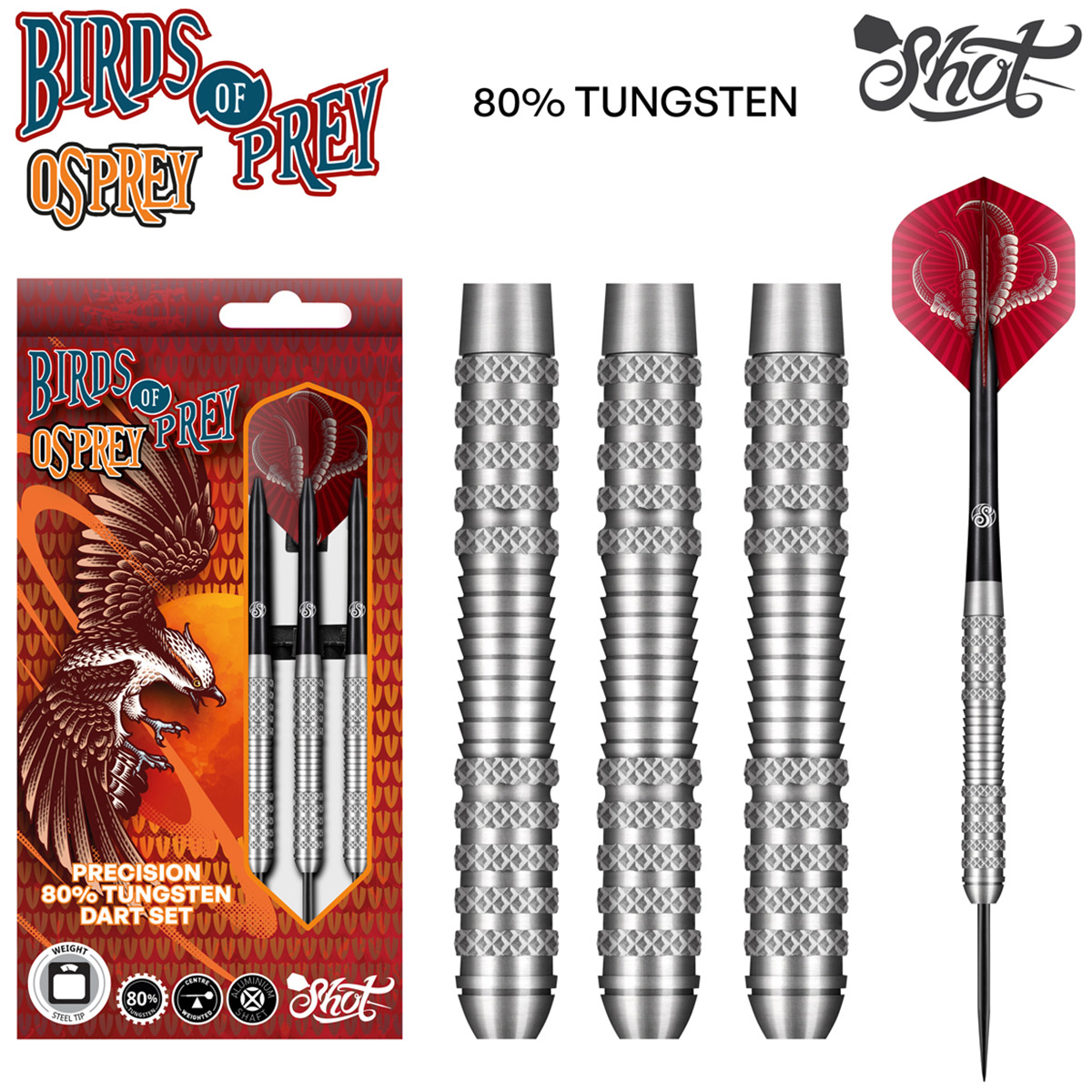 Osprey Steel Tip Darts Set