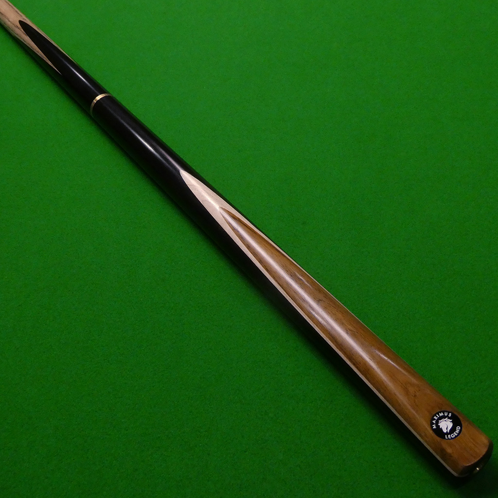 3/4 Maximus Legend Snooker cue - Ash, Ebony & Ovangkol (A)