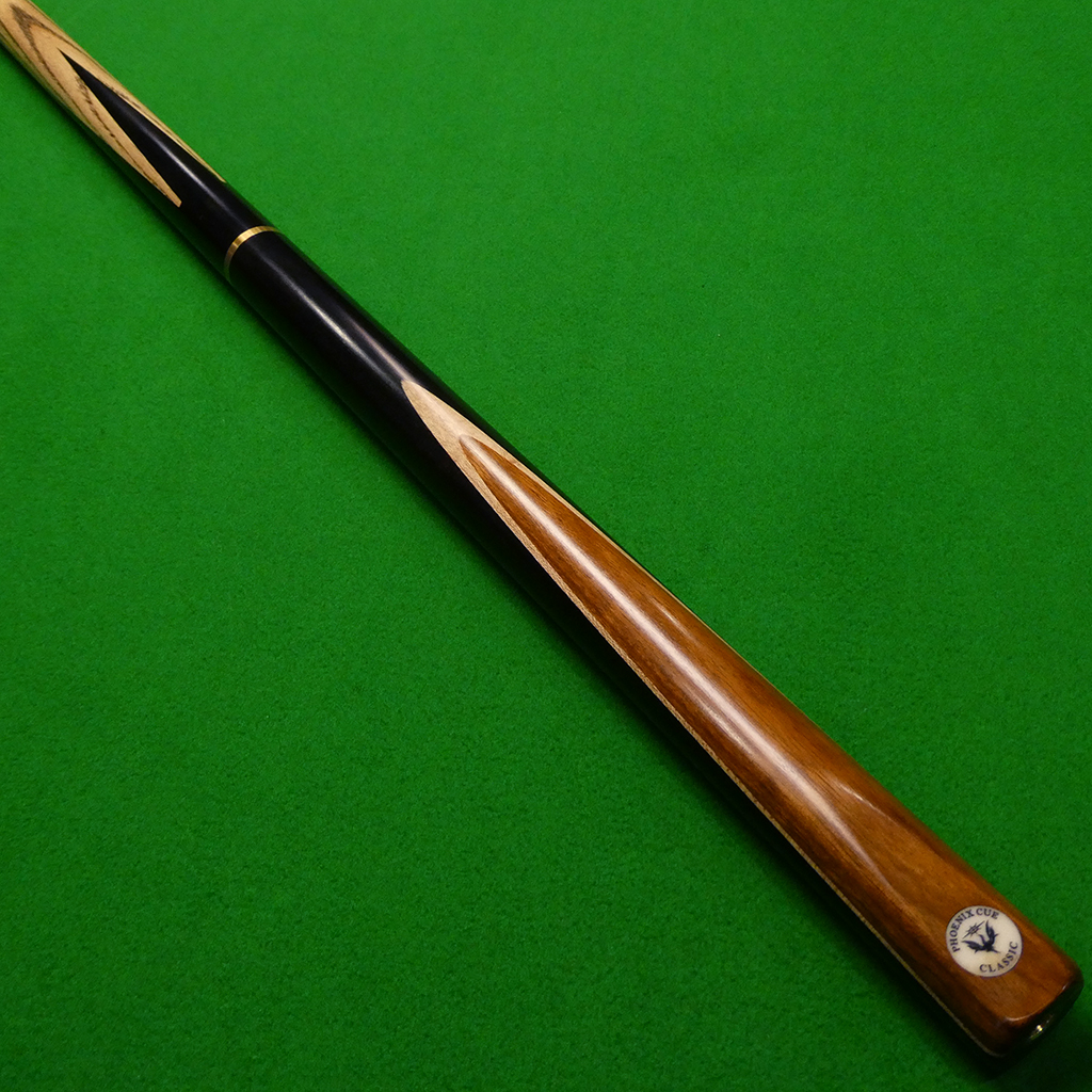 3/4 Phoenix Classic cue Ebony & Ovangkol (B)