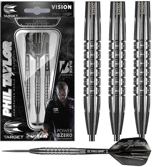 Power 8Zero Phil Taylor 3 STK 23 g Steel Dartset Power 8Zero Phil Taylor 3 STK 23 g Steel Dartset
