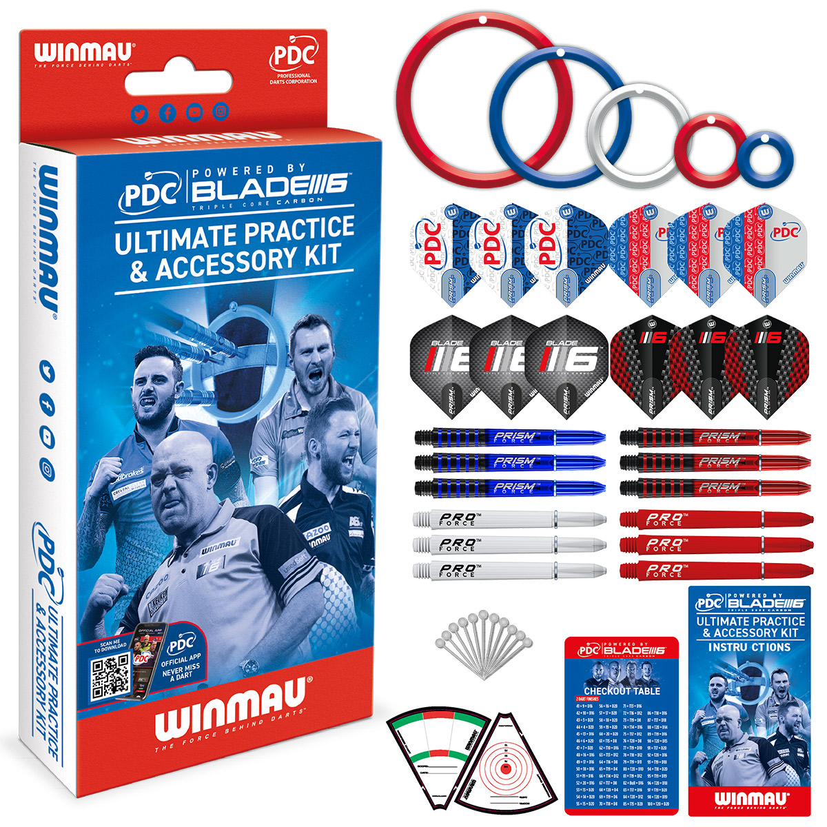 PDC Ultimate practice & accessory kit