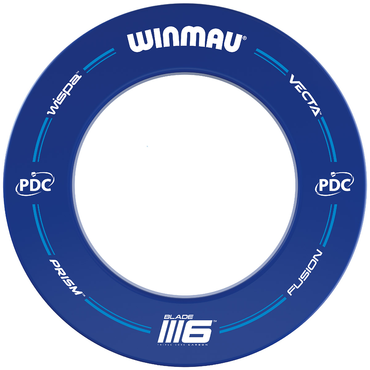 Winmau PDC Blue dartboard surround