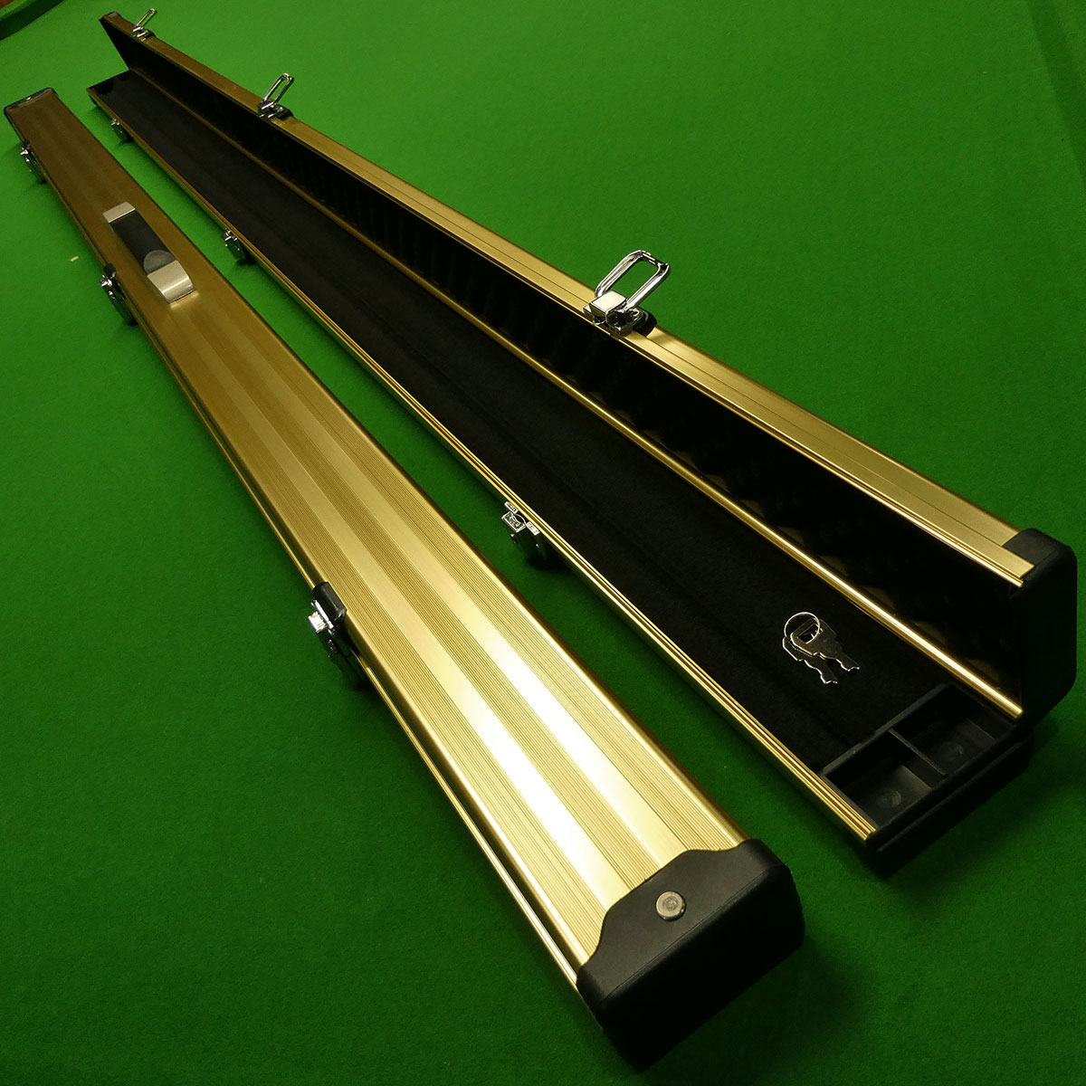 1pc Pro Lock Aluminium cue case Gold