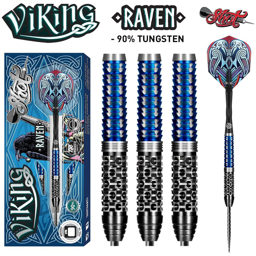 Viking Raven Steel Tip Darts Set