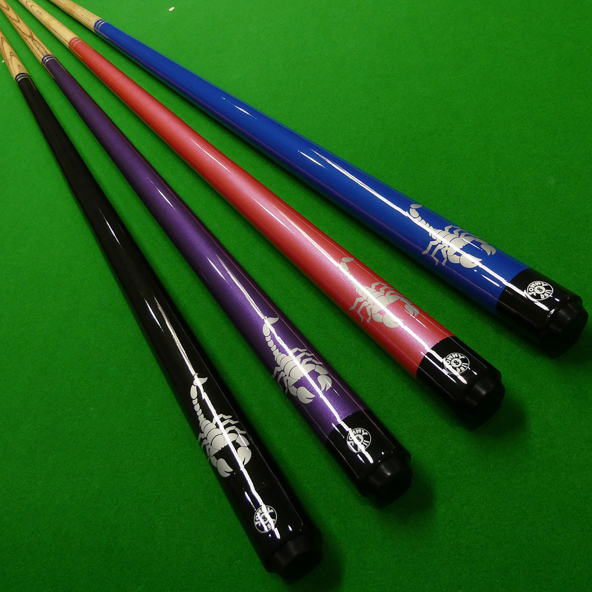 2pc Scorpion 8 ball pool cue