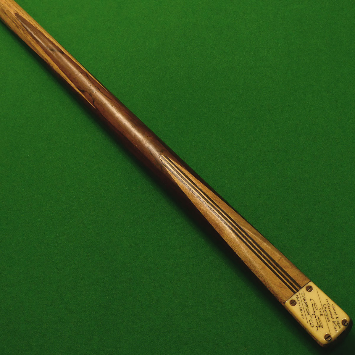 Sidney Smith Champion cue 1947-48-49 - Rosewood