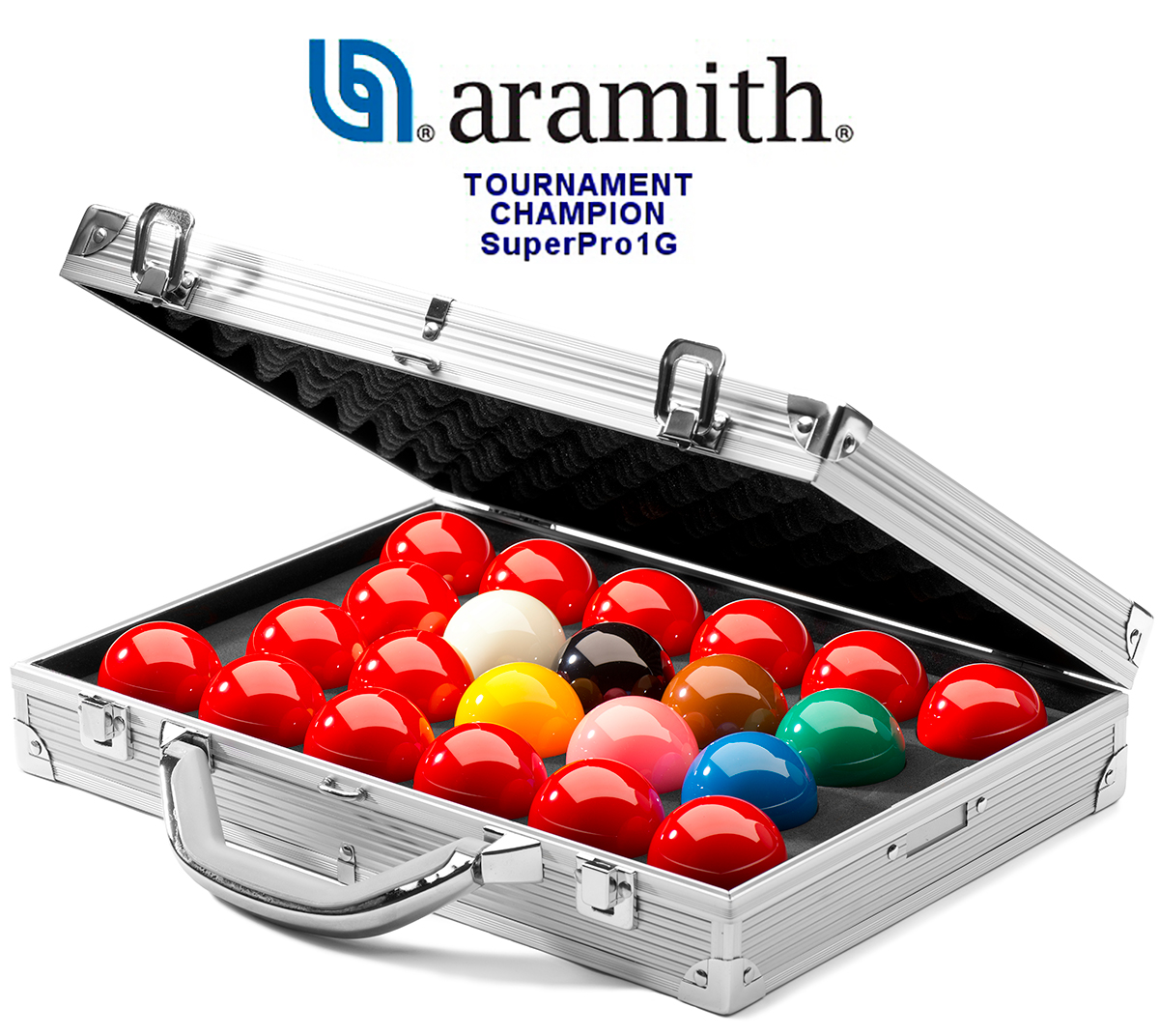 Aramith Tournament Champion SuperPro 1G Snooker Balls - 2 1/16