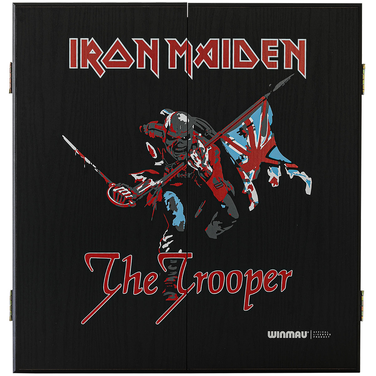 Winmau Iron Maiden Trooper Dartboard Cabinet