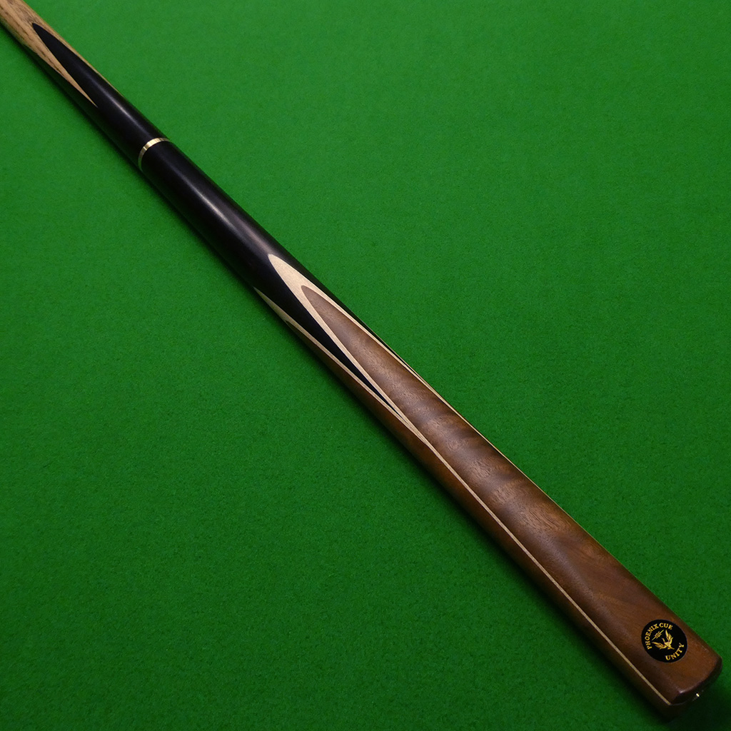 3/4 Unity 40 Hand spliced cue - Champhor Burl (A)