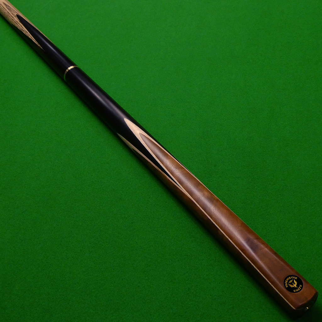 3/4 Unity 40 Hand spliced cue - Champhor Burl (B)