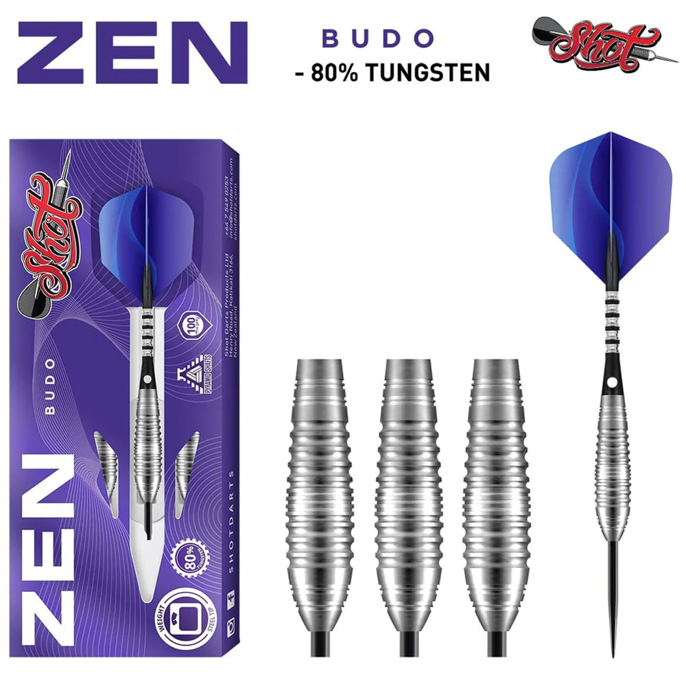 Zen Budo Steel Tip Darts Set